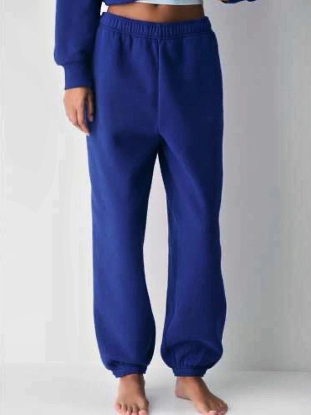 TNA Aritzia Blue Jogger Pants Size Small